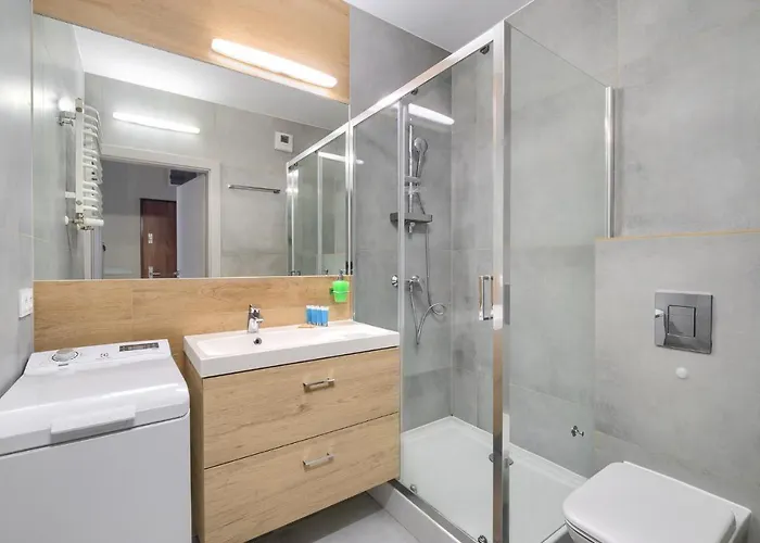 아파트 Gasiorowskich Beige By Bookinghost 포즈난